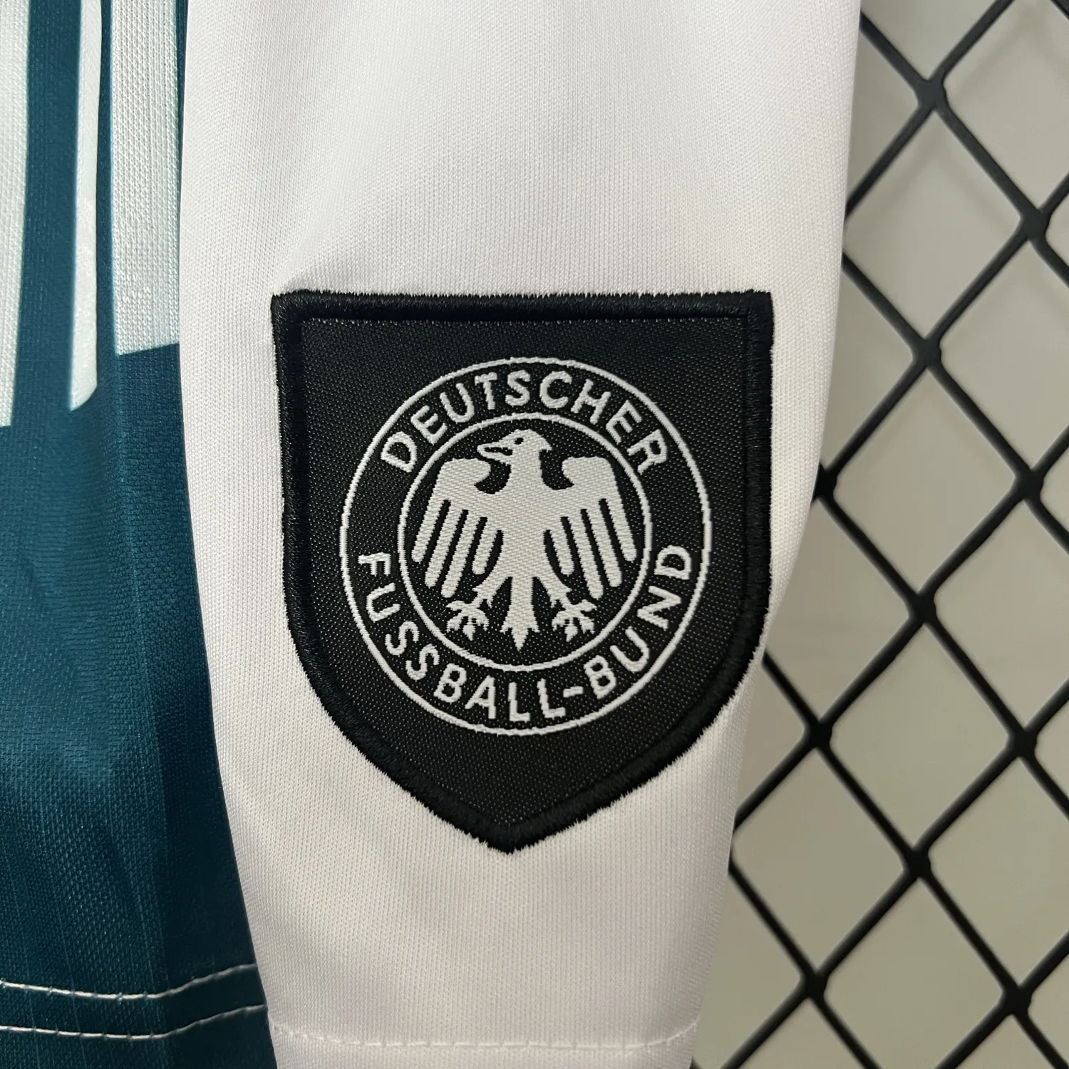 Retro 1996 Germany Away Kids Kit - Image 3