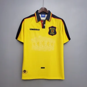 96-98 Scotland Yellow Retro Jersey