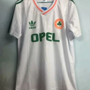 Republic of Ireland White Retro Jersey