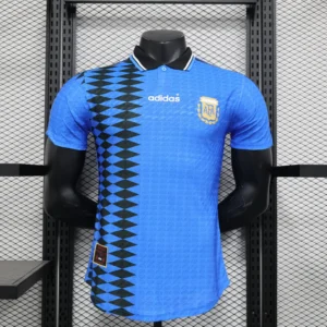 1994 Argentina Away Player Retro Jersey