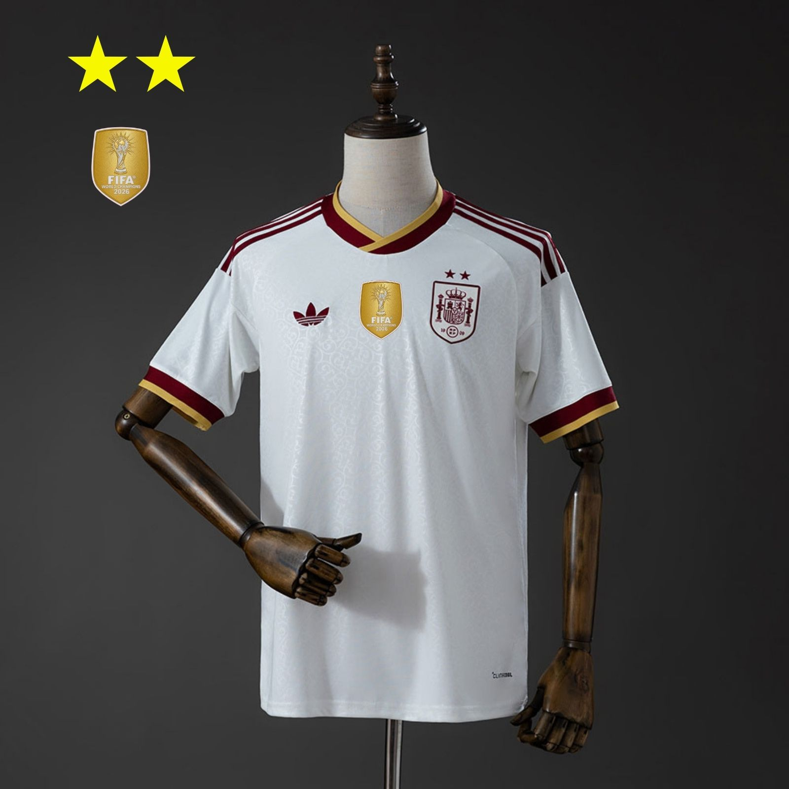 Spain 2026 Away 2-Star Champion Edition (Patch Included)
