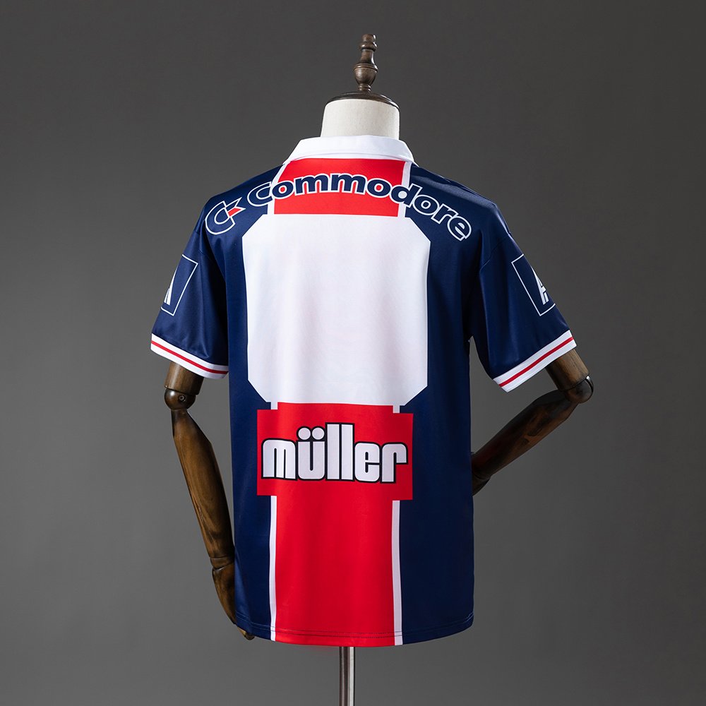 PSG - 91/92 - Home - Retro Jersey - Image 2