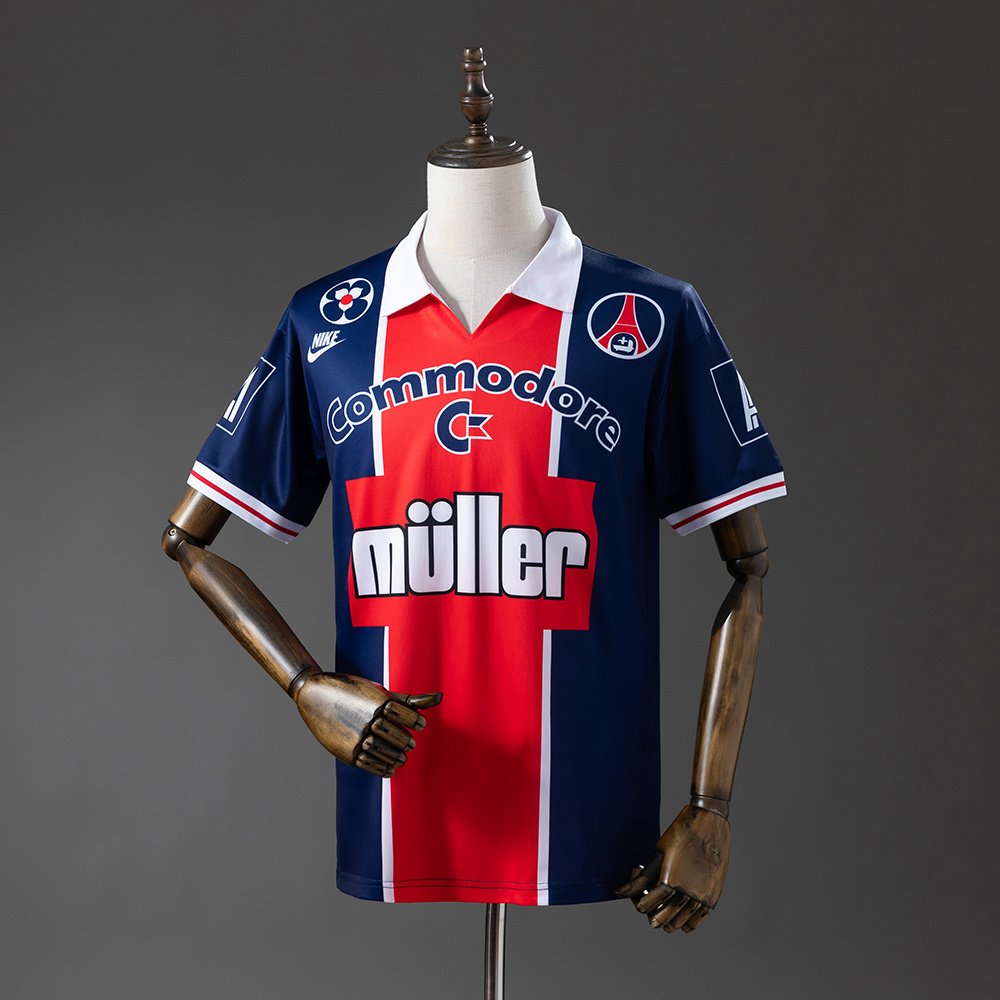 PSG - 91/92 - Home - Retro Jersey