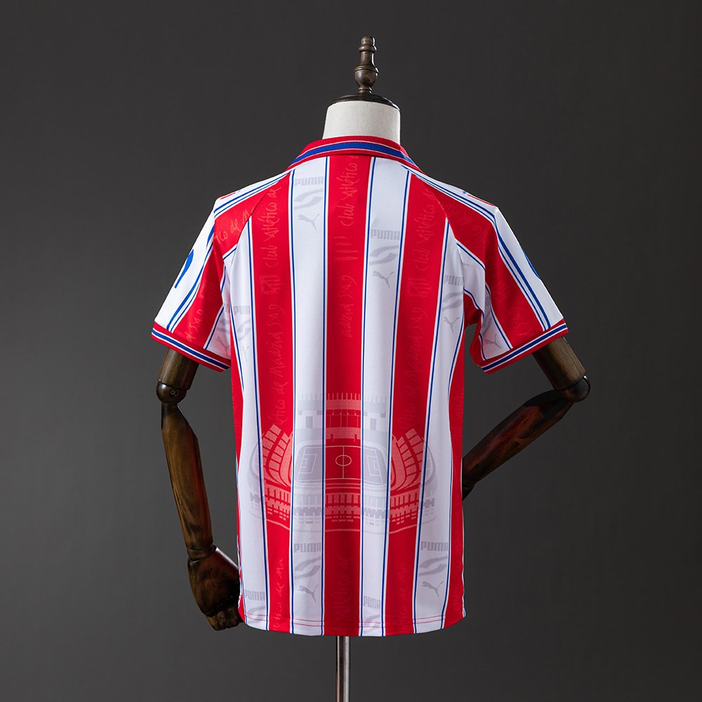 Atletico Madrid - 96/97 - Home - Retro Jersey - Image 2