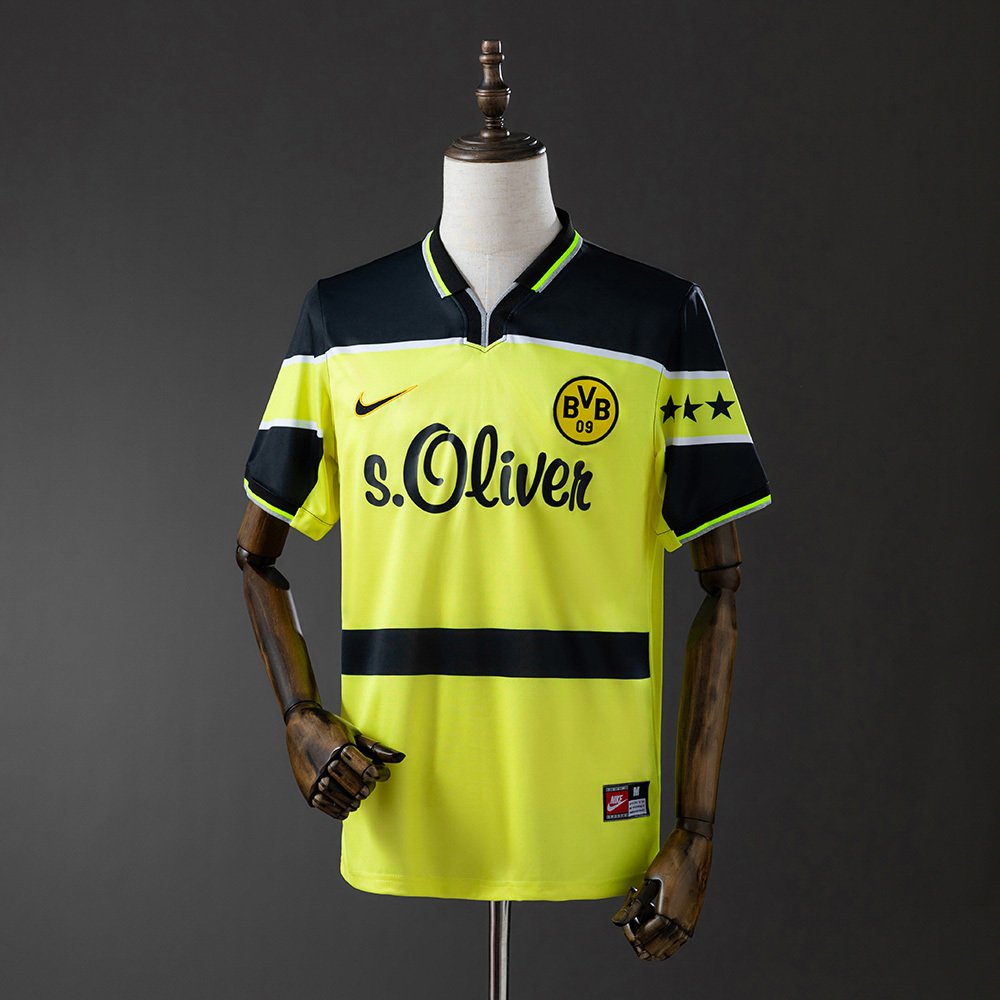 Borussia Dortmund - 1997 - Home - Retro Jersey