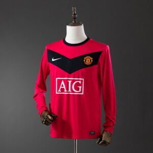 Manchester United - 2010 - Home - Long Sleeve - Retro Jersey