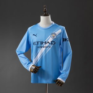 Manchester City - 25/26 - Home Long Sleeve Jersey