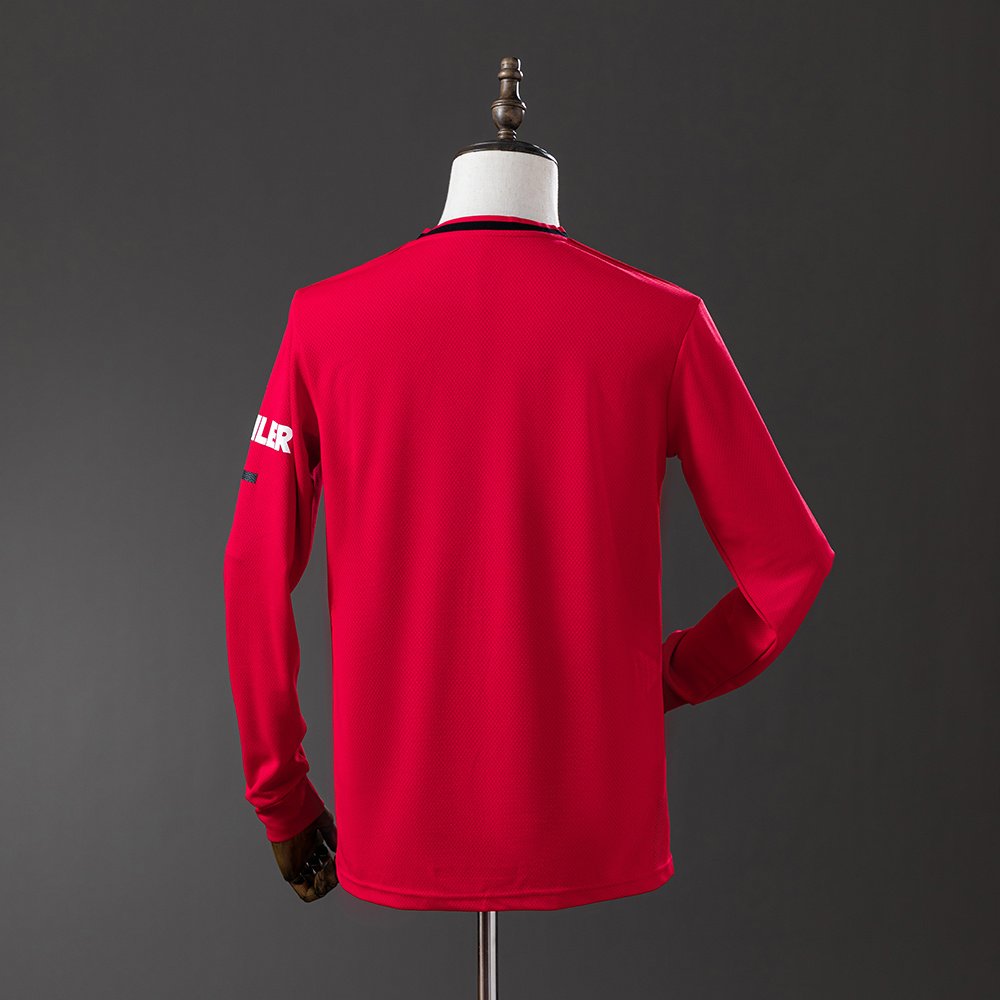 Manchester United - 19/20 - Home - Long Sleeve Jersey - Image 2