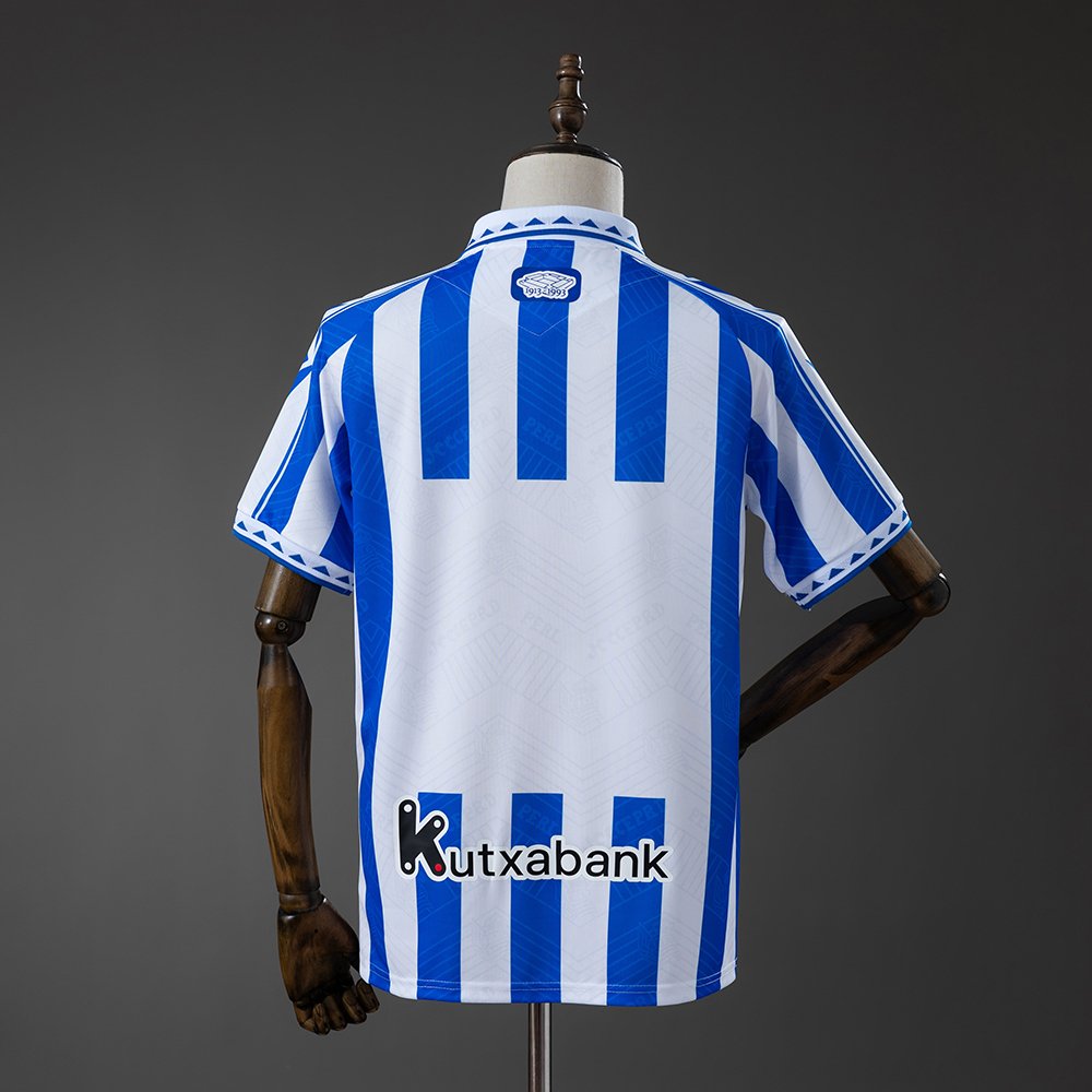 Real Sociedad - 25/26 - Retro Style Jersey - Image 2