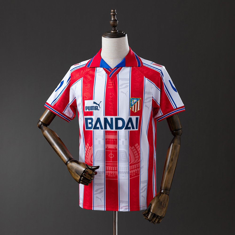 Atletico Madrid - 96/97 - Home - Retro Jersey