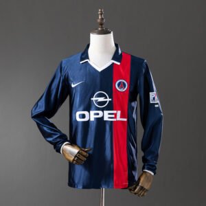 PSG - 01/02 - Home - Long Sleeve Retro Jersey